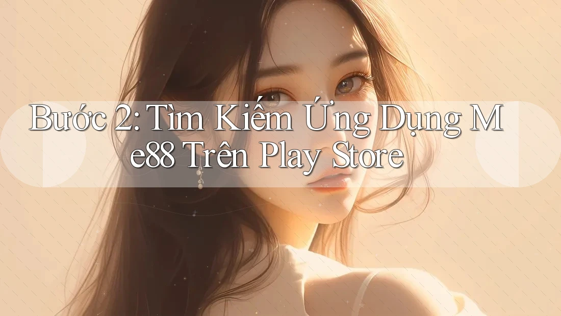 Bước 2: Tìm Kiếm Ứng Dụng Me88 Trên Play Store Bước 2: Tìm Kiếm Ứng Dụng Me88 Trên Play Store