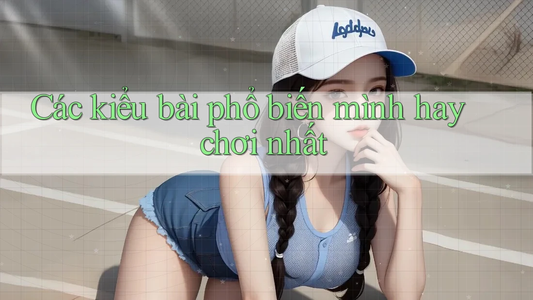 Các kiểu bài phổ biến mình hay chơi nhất Các kiểu bài phổ biến mình hay chơi nhất
