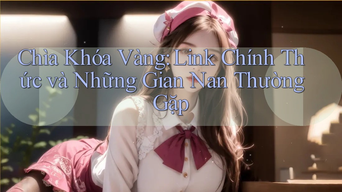Chìa Khóa Vàng: Link Chính Thức và Những Gian Nan Thường Gặp Chìa Khóa Vàng: Link Chính Thức và Những Gian Nan Thường Gặp