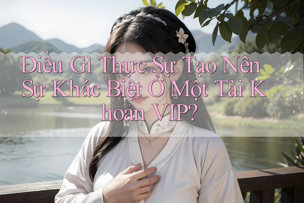 Điều Gì Thực Sự Tạo Nên Sự Khác Biệt Ở Một Tài Khoản VIP? Điều Gì Thực Sự Tạo Nên Sự Khác Biệt Ở Một Tài Khoản VIP?