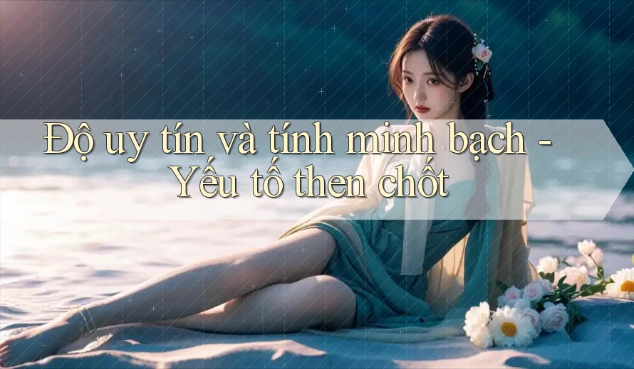 Độ uy tín và tính minh bạch - Yếu tố then chốt Độ uy tín và tính minh bạch - Yếu tố then chốt