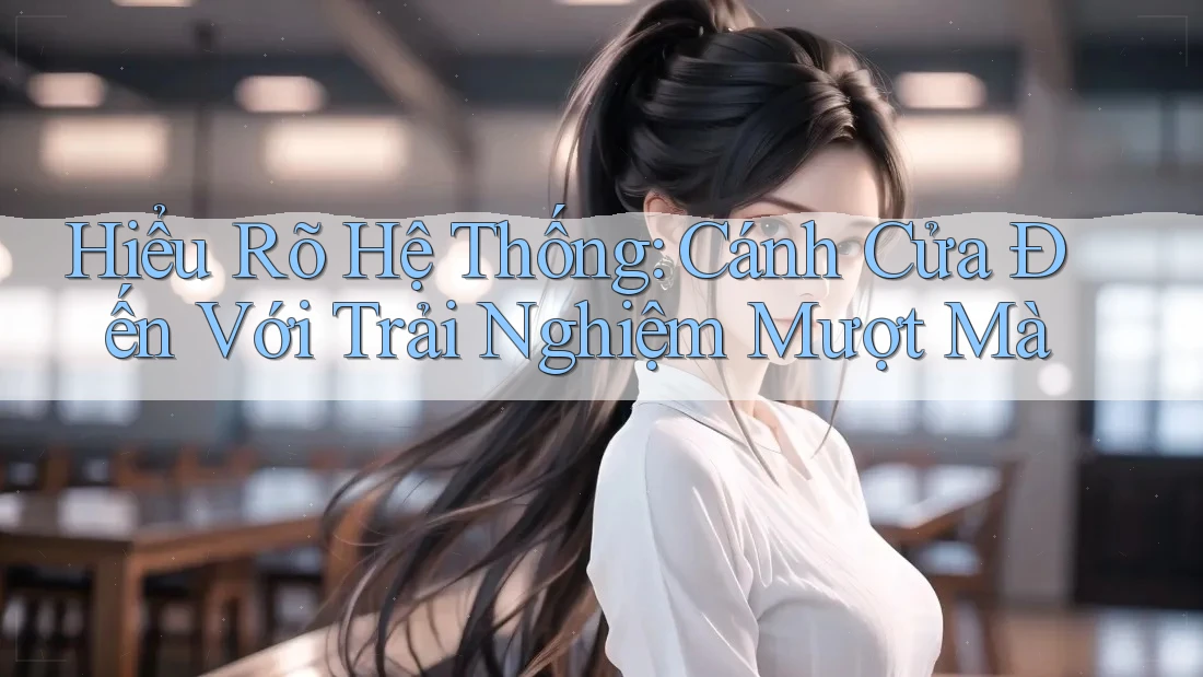 Hiểu Rõ Hệ Thống: Cánh Cửa Đến Với Trải Nghiệm Mượt Mà Hiểu Rõ Hệ Thống: Cánh Cửa Đến Với Trải Nghiệm Mượt Mà