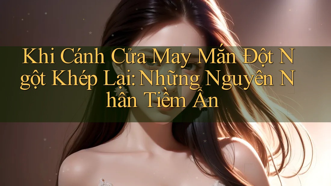 Khi Cánh Cửa May Mắn Đột Ngột Khép Lại: Những Nguyên Nhân Tiềm Ẩn Khi Cánh Cửa May Mắn Đột Ngột Khép Lại: Những Nguyên Nhân Tiềm Ẩn