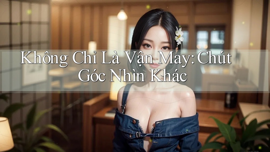 Không Chỉ Là Vận May: Chút Góc Nhìn Khác Không Chỉ Là Vận May: Chút Góc Nhìn Khác