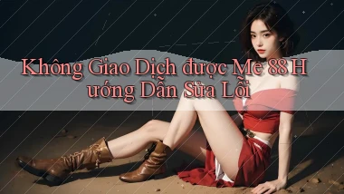 không giao dịch được me 88 hướng dẫn sửa lỗi