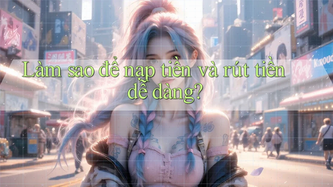 Làm sao để nạp tiền và rút tiền dễ dàng?
