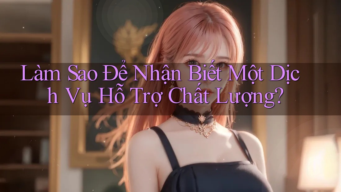 Làm Sao Để Nhận Biết Một Dịch Vụ Hỗ Trợ Chất Lượng? Làm Sao Để Nhận Biết Một Dịch Vụ Hỗ Trợ Chất Lượng?