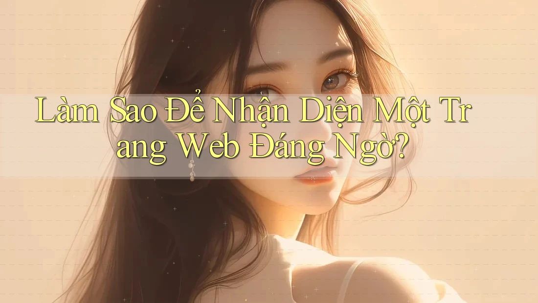 Làm Sao Để Nhận Diện Một Trang Web Đáng Ngờ?