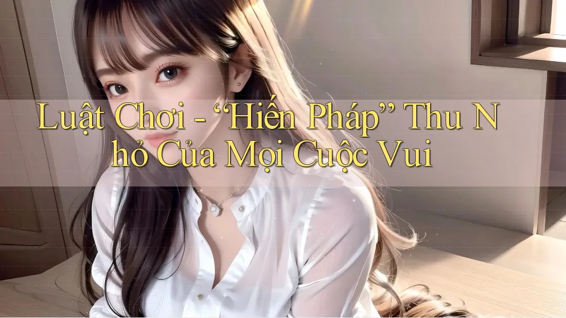 Luật Chơi - “Hiến Pháp” Thu Nhỏ Của Mọi Cuộc Vui Luật Chơi - “Hiến Pháp” Thu Nhỏ Của Mọi Cuộc Vui