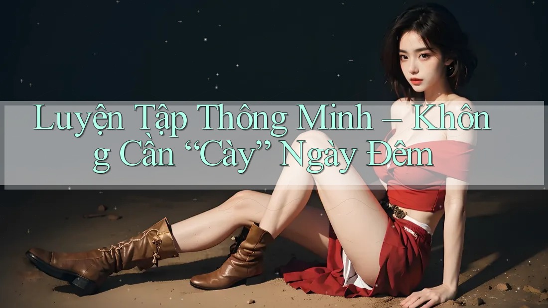 Luyện Tập Thông Minh – Không Cần “Cày” Ngày Đêm Luyện Tập Thông Minh – Không Cần “Cày” Ngày Đêm