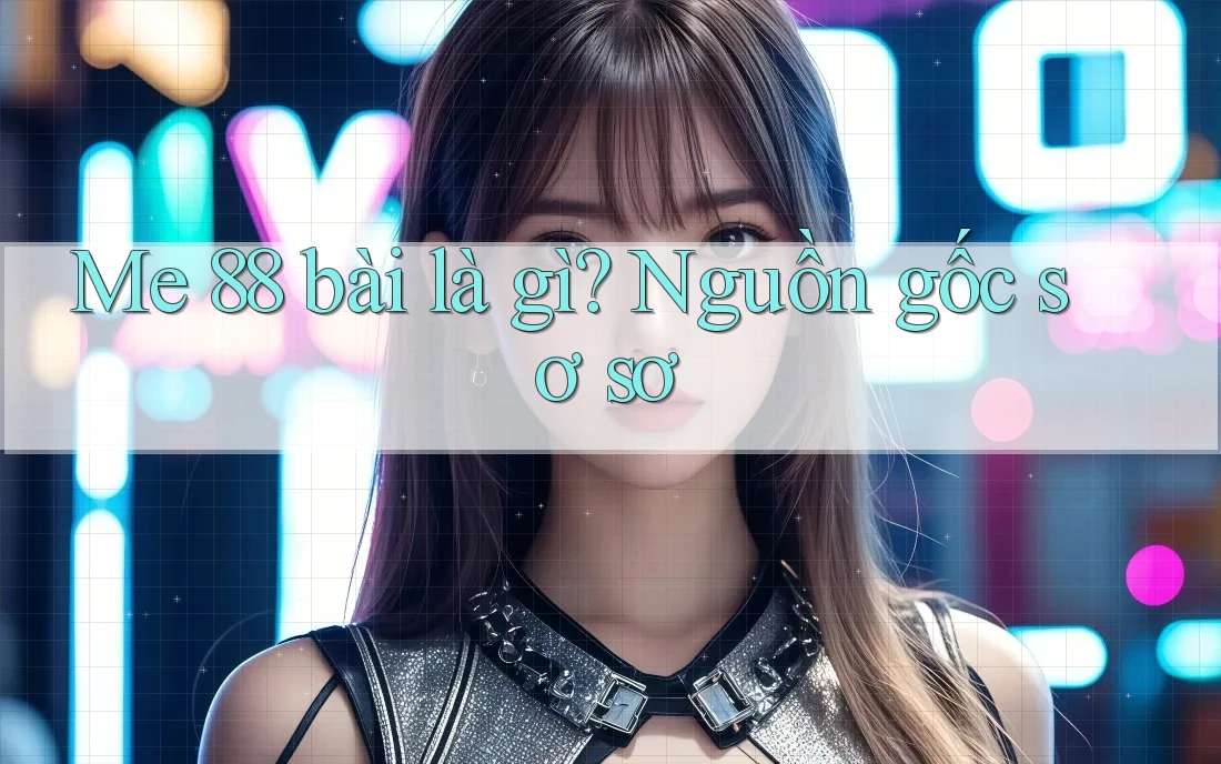 Me 88 bài là gì? Nguồn gốc sơ sơ Me 88 bài là gì? Nguồn gốc sơ sơ