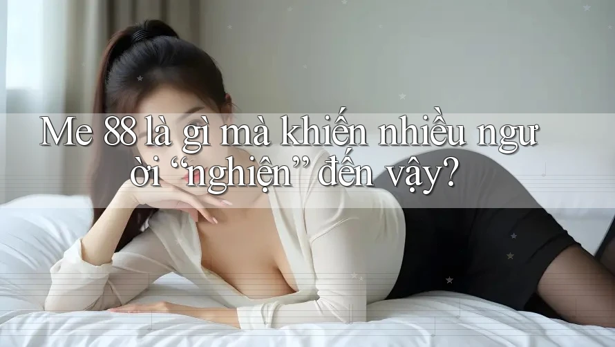 Me 88 là gì mà khiến nhiều người “nghiện” đến vậy? Me 88 là gì mà khiến nhiều người “nghiện” đến vậy?