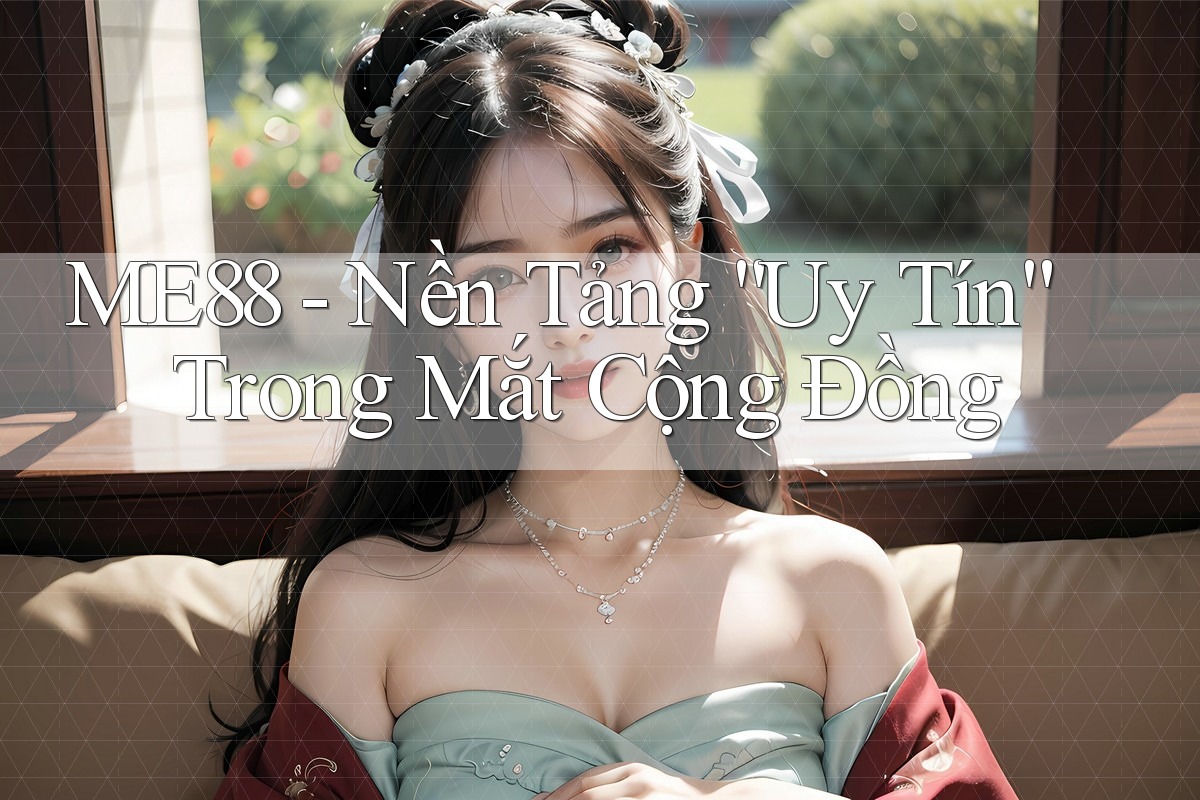 ME88 - Nền Tảng “Uy Tín” Trong Mắt Cộng Đồng