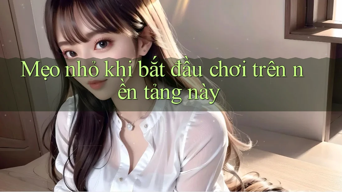 Mẹo nhỏ khi bắt đầu chơi trên nền tảng này