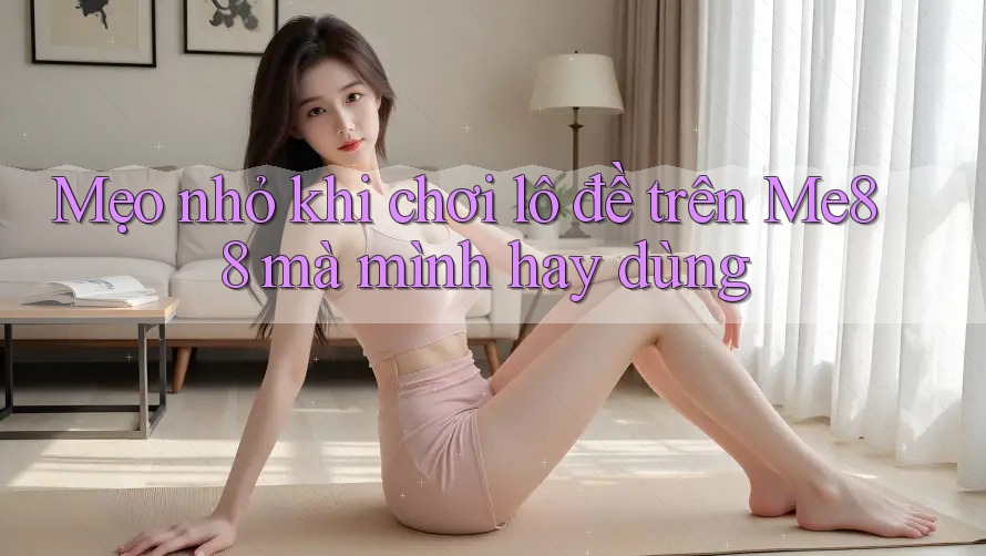 Mẹo nhỏ khi chơi lô đề trên Me88 mà mình hay dùng Mẹo nhỏ khi chơi lô đề trên Me88 mà mình hay dùng