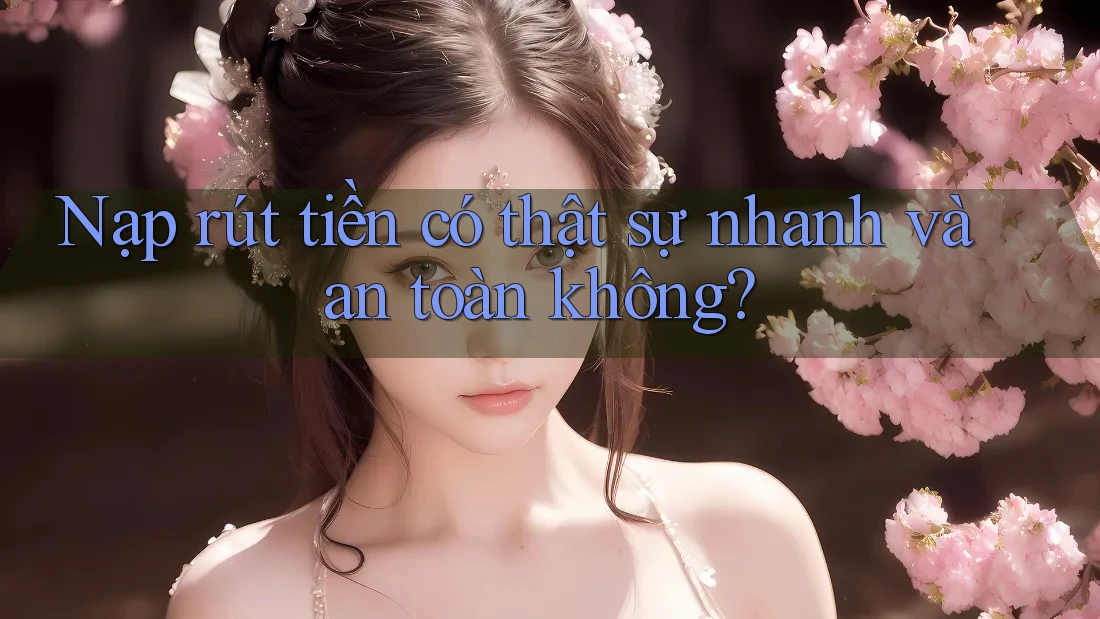 Nạp rút tiền có thật sự nhanh và an toàn không? Nạp rút tiền có thật sự nhanh và an toàn không?