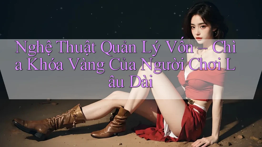 Nghệ Thuật Quản Lý Vốn – Chìa Khóa Vàng Của Người Chơi Lâu Dài Nghệ Thuật Quản Lý Vốn – Chìa Khóa Vàng Của Người Chơi Lâu Dài