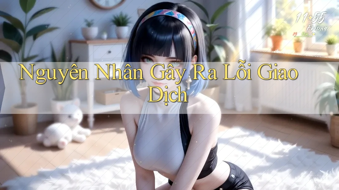 Nguyên Nhân Gây Ra Lỗi Giao Dịch Nguyên Nhân Gây Ra Lỗi Giao Dịch