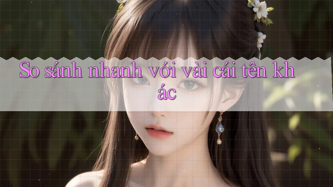 So sánh nhanh với vài cái tên khác So sánh nhanh với vài cái tên khác