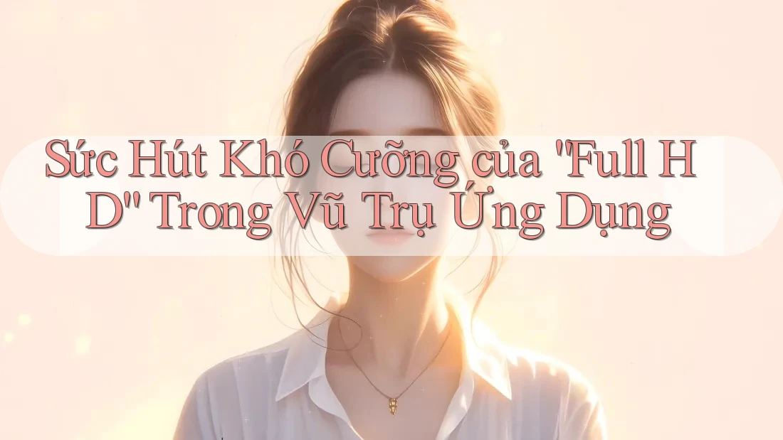 Sức Hút Khó Cưỡng của “Full HD” Trong Vũ Trụ Ứng Dụng