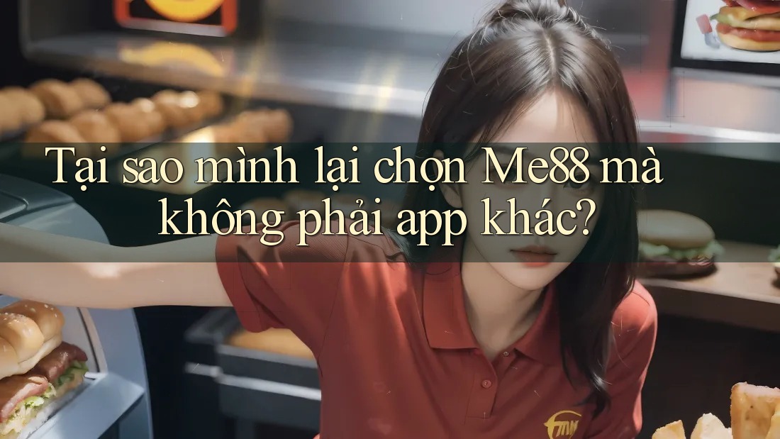 Tại sao mình lại chọn Me88 mà không phải app khác? Tại sao mình lại chọn Me88 mà không phải app khác?