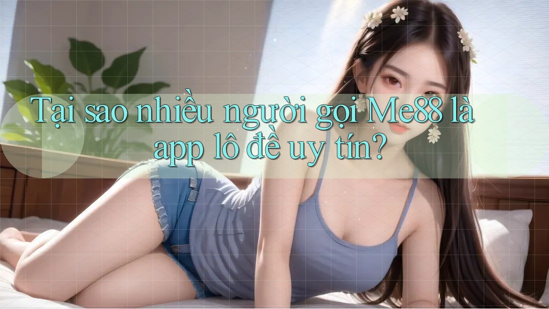 Tại sao nhiều người gọi Me88 là app lô đề uy tín? Tại sao nhiều người gọi Me88 là app lô đề uy tín?