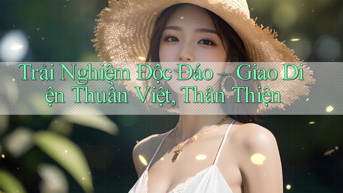 Trải Nghiệm Độc Đáo – Giao Diện Thuần Việt, Thân Thiện Trải Nghiệm Độc Đáo – Giao Diện Thuần Việt, Thân Thiện