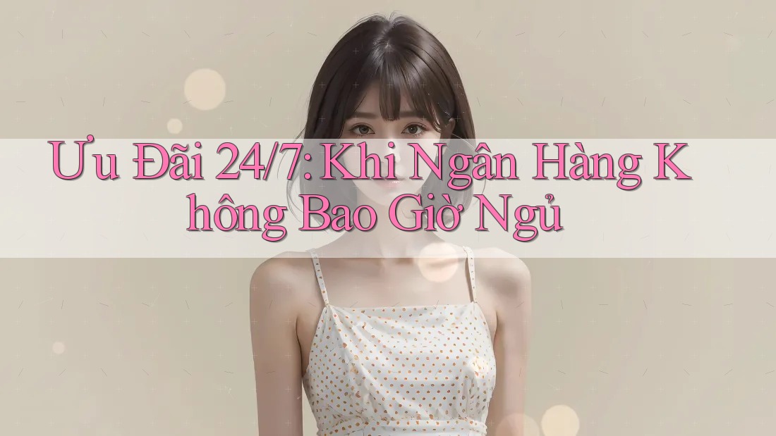Ưu Đãi 24/7: Khi Ngân Hàng Không Bao Giờ Ngủ Ưu Đãi 24/7: Khi Ngân Hàng Không Bao Giờ Ngủ