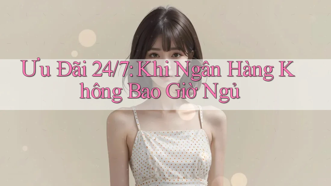 Ưu Đãi 24/7: Khi Ngân Hàng Không Bao Giờ Ngủ Ưu Đãi 24/7: Khi Ngân Hàng Không Bao Giờ Ngủ